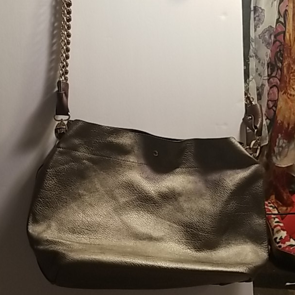 Noaid Ladies Silver/Gold Bag